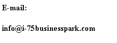Text Box: E-mail: info@i-75businesspark.com